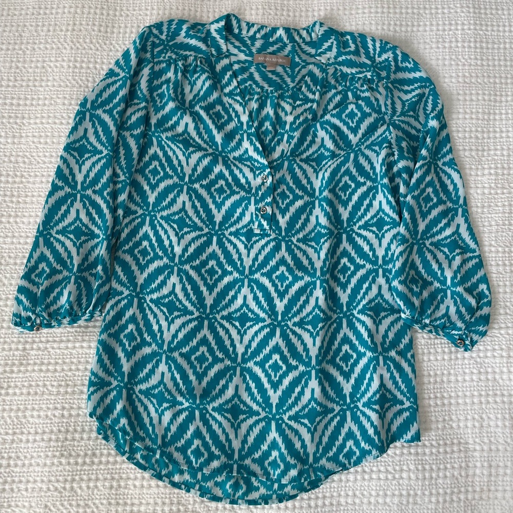 Banana Republic 3/4 Sleeve Blouse